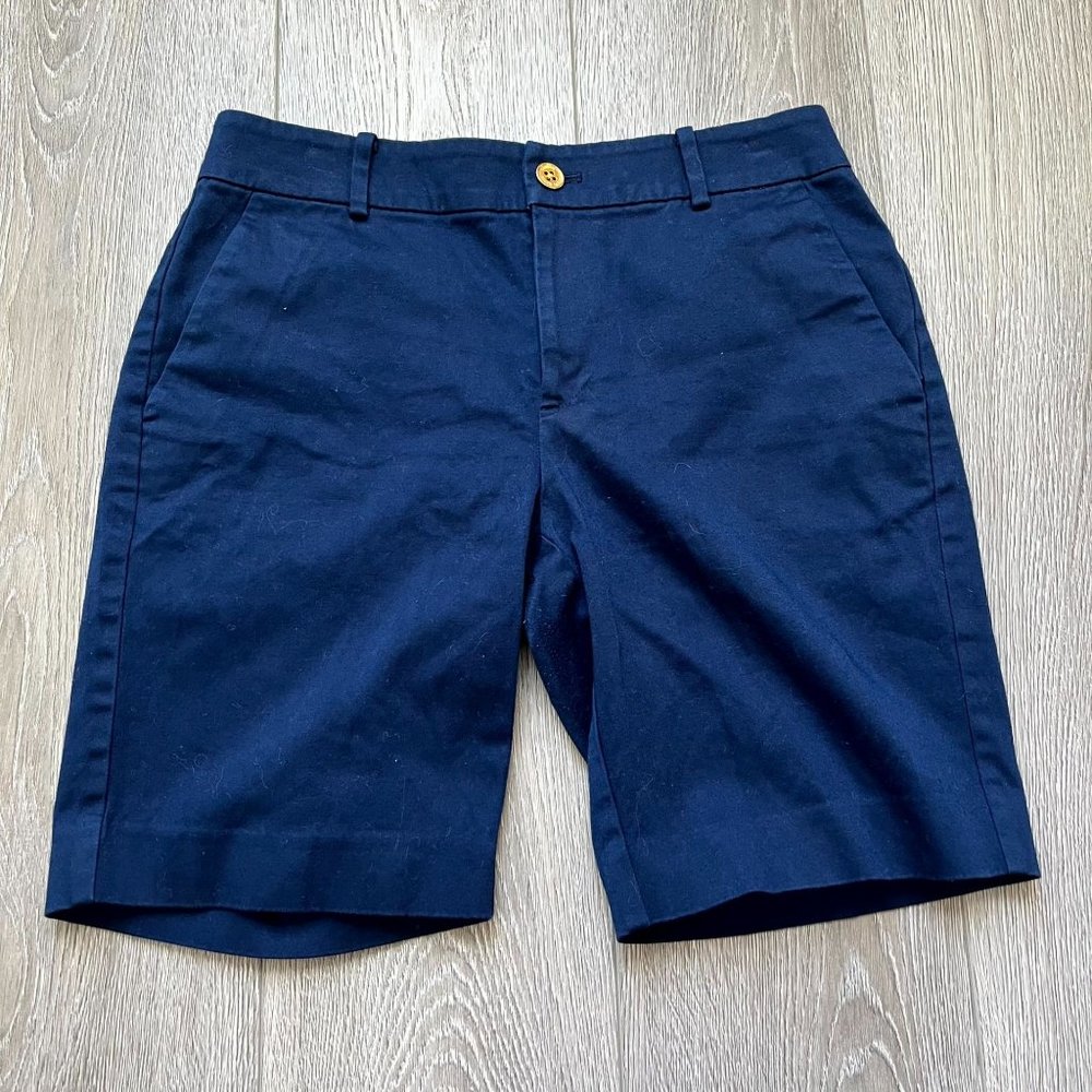 Lauren Ralph Lauren Navy shorts with gold button size 4